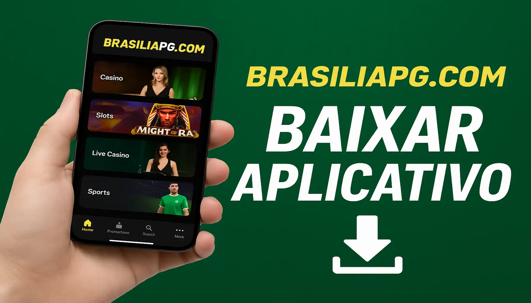 Baixar o BRASILIAPG.COM Cassino App